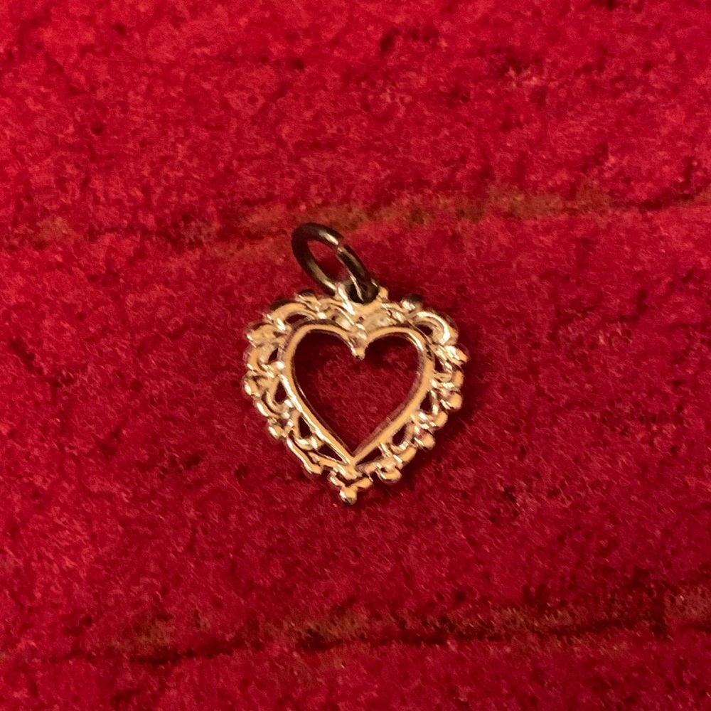Small Sterling Silver Heart Pendant